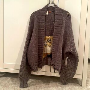 Anthropologie Pilcro Bear Cardigan